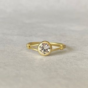 *NEW* Crystal Solitaire Ring